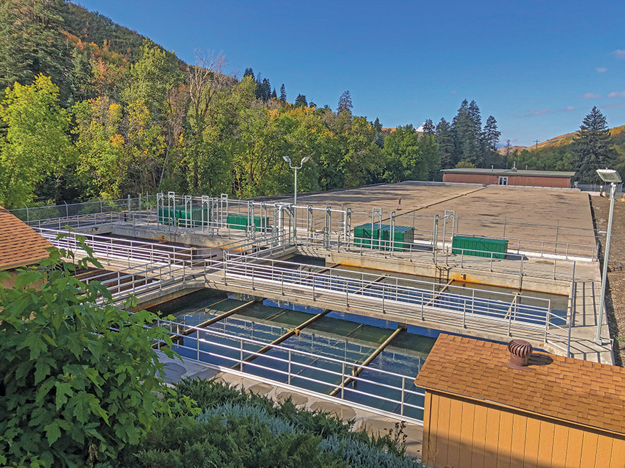 flocculation and sedimentation basins